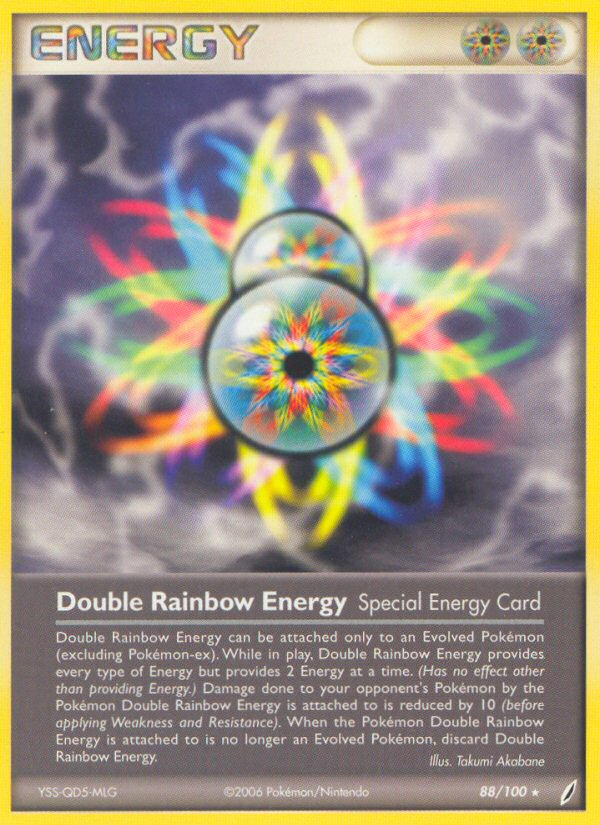 Double Rainbow Energy (88/100) [EX: Crystal Guardians] | Anubis Games and Hobby