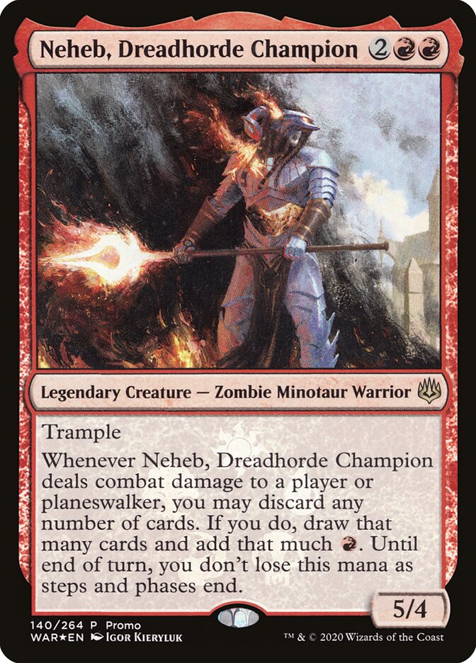 Neheb, Dreadhorde Champion [Resale Promos] | Anubis Games and Hobby