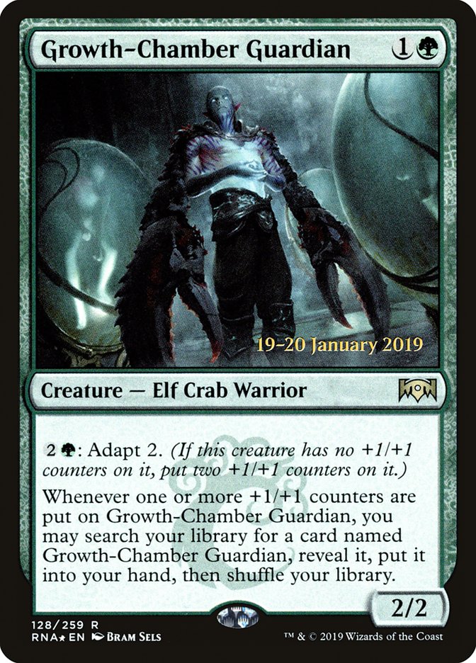 Growth-Chamber Guardian [Ravnica Allegiance Prerelease Promos] | Anubis Games and Hobby