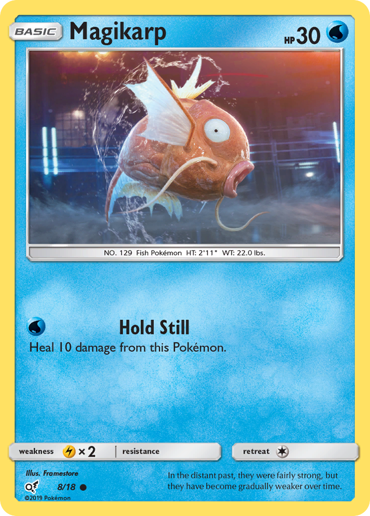 Magikarp (8/18) [Sun & Moon: Detective Pikachu] | Anubis Games and Hobby