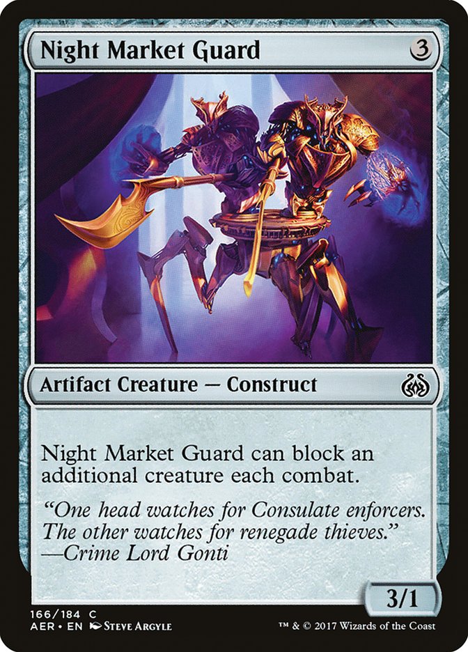 Night Market Guard [Aether Revolt] | Anubis Games and Hobby