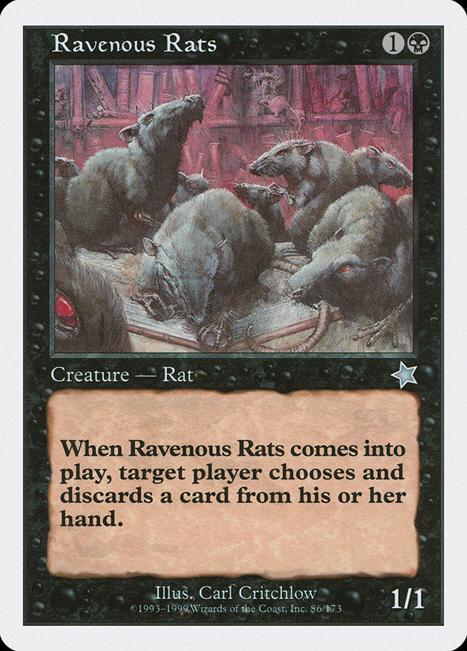 Ravenous Rats [Starter 1999] | Anubis Games and Hobby