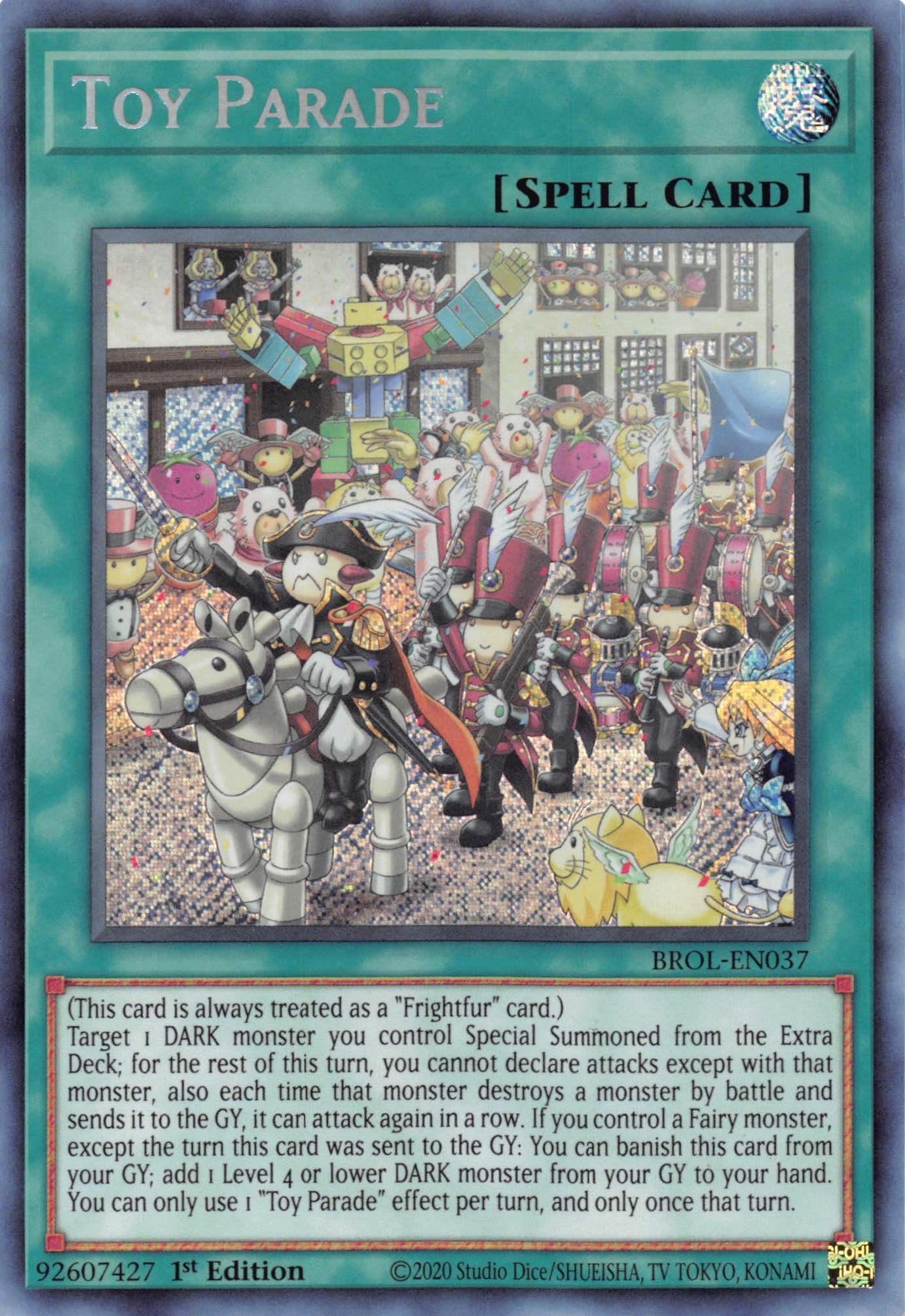 Toy Parade [BROL-EN037] Secret Rare | Anubis Games and Hobby