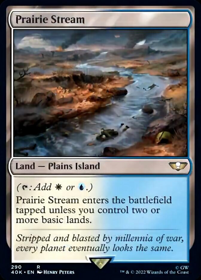 Prairie Stream (Surge Foil) [Warhammer 40,000] | Anubis Games and Hobby