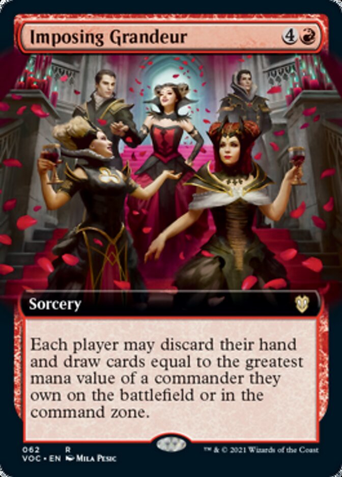 Imposing Grandeur (Extended Art) [Innistrad: Crimson Vow Commander] | Anubis Games and Hobby