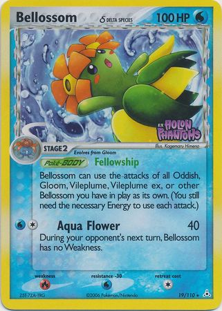 Bellossom (19/110) (Delta Species) (Stamped) [EX: Holon Phantoms] | Anubis Games and Hobby