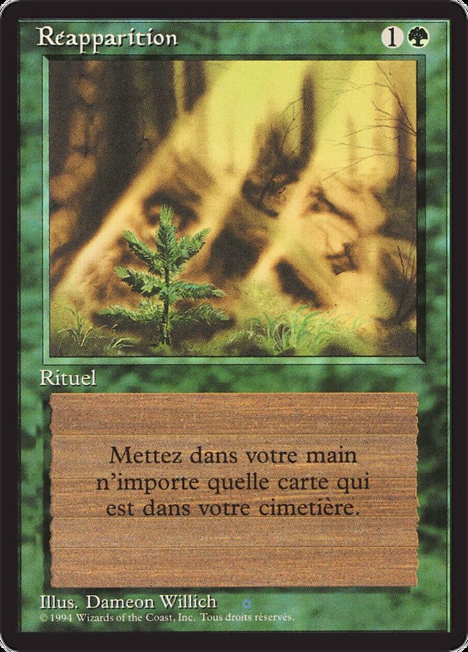 Regrowth [Foreign Black Border] | Anubis Games and Hobby