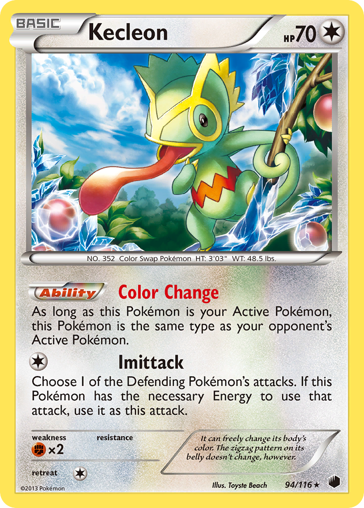Kecleon (94/116) [Black & White: Plasma Freeze] | Anubis Games and Hobby