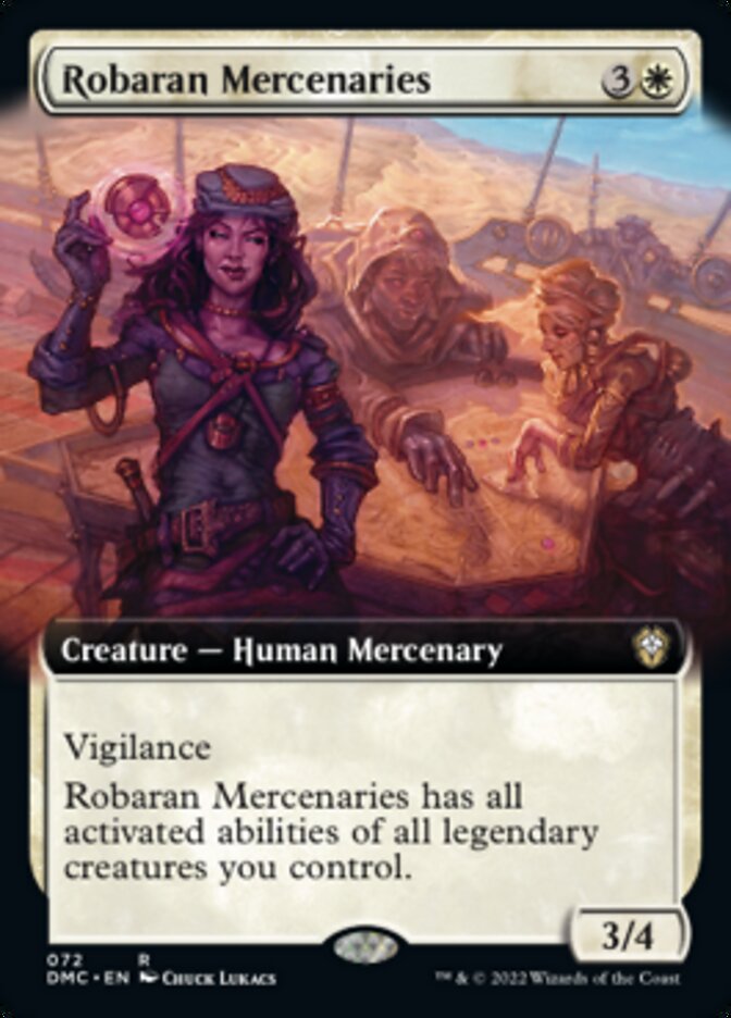 Robaran Mercenaries (Extended Art) [Dominaria United Commander] | Anubis Games and Hobby