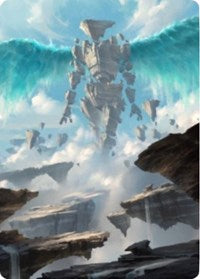 Celestial Colonnade Art Card [Zendikar Rising Art Series] | Anubis Games and Hobby