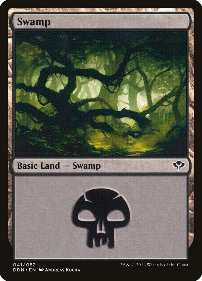 Swamp (41) [Duel Decks: Speed vs. Cunning] | Anubis Games and Hobby