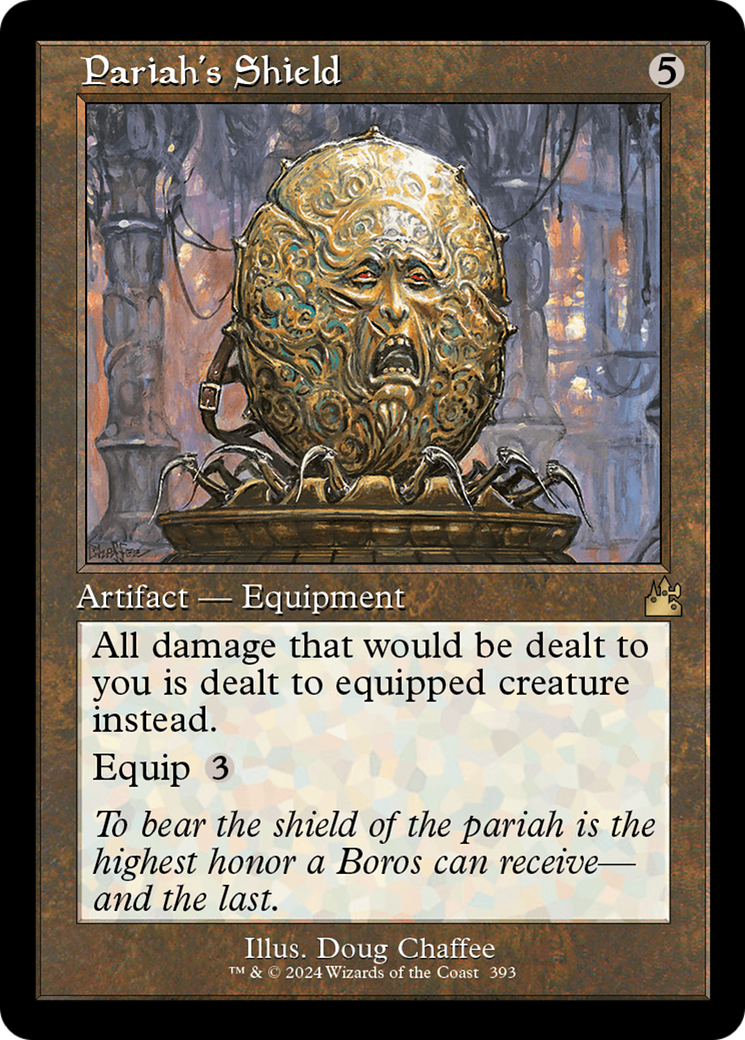 Pariah's Shield (Retro Frame) [Ravnica Remastered] | Anubis Games and Hobby