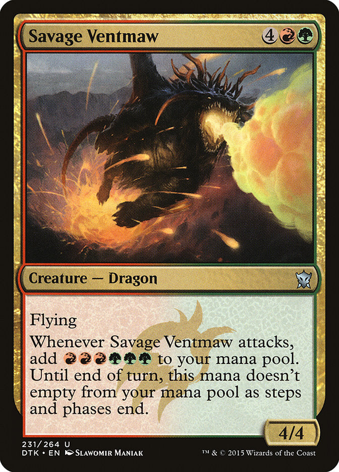 Savage Ventmaw [Dragons of Tarkir] | Anubis Games and Hobby