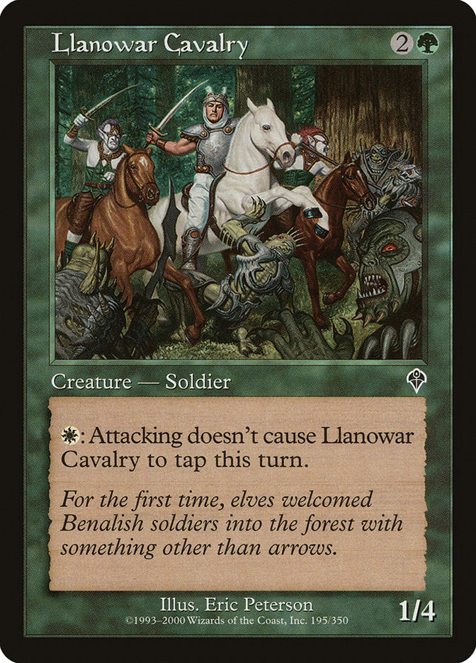 Llanowar Cavalry [Invasion] | Anubis Games and Hobby