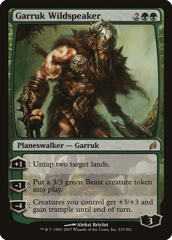 Garruk Wildspeaker [Lorwyn] | Anubis Games and Hobby