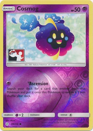 Cosmog (99/236) (Pokemon Club Special Print) [Sun & Moon: Cosmic Eclipse] | Anubis Games and Hobby