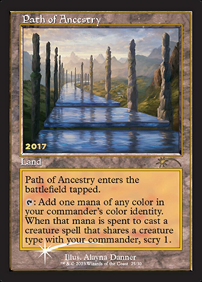 Path of Ancestry [30th Anniversary Promos] | Anubis Games and Hobby