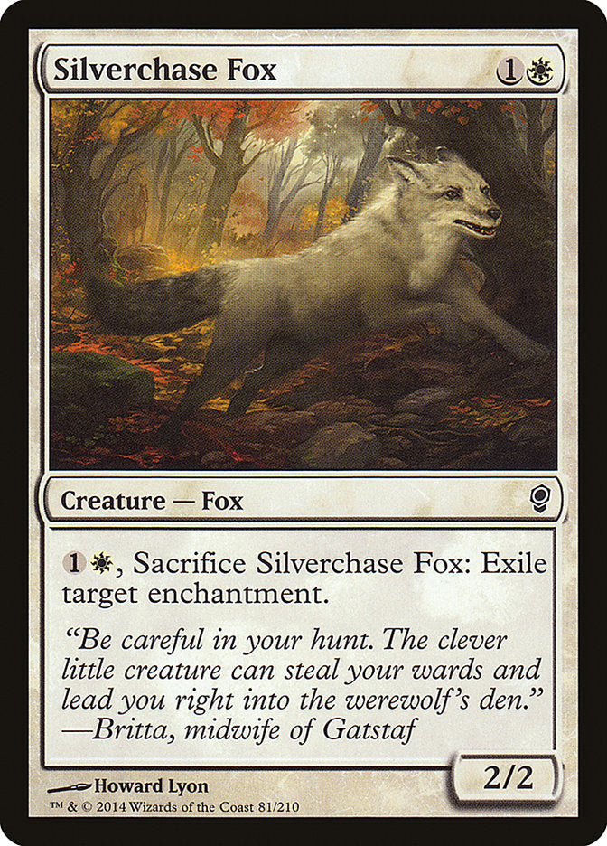 Silverchase Fox [Conspiracy] | Anubis Games and Hobby