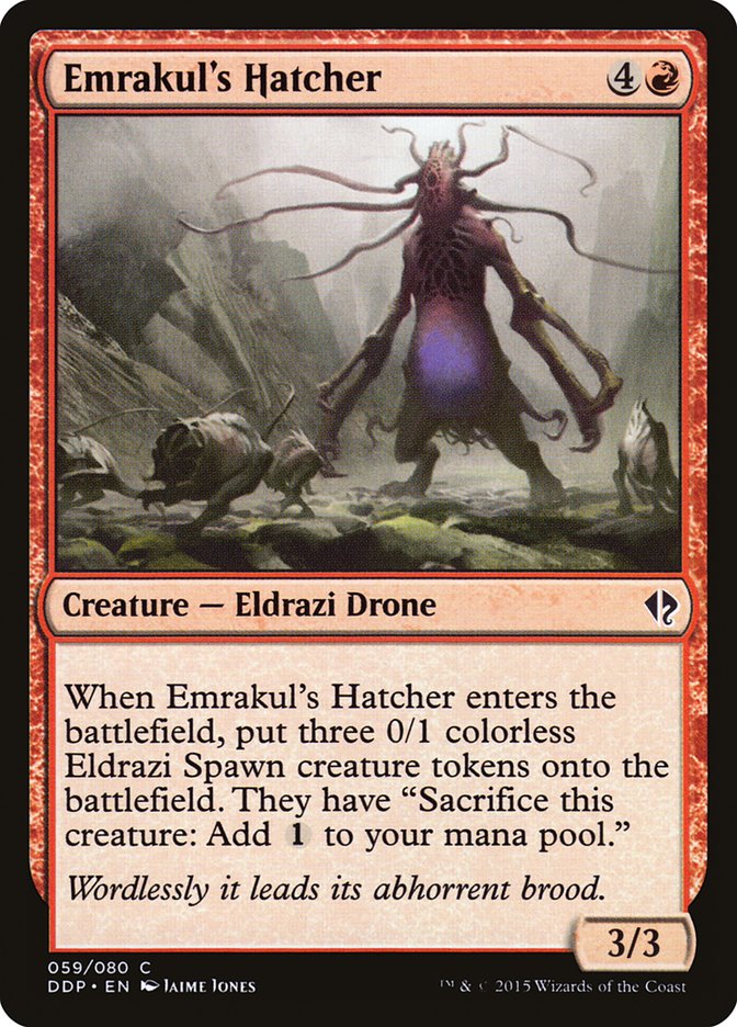 Emrakul's Hatcher [Duel Decks: Zendikar vs. Eldrazi] | Anubis Games and Hobby