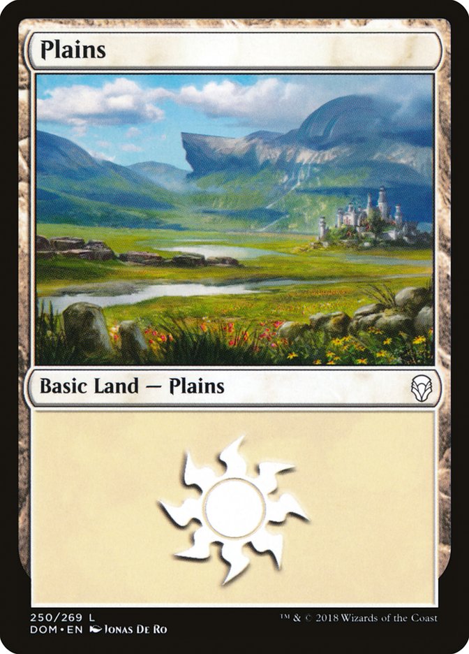 Plains (250) [Dominaria] | Anubis Games and Hobby