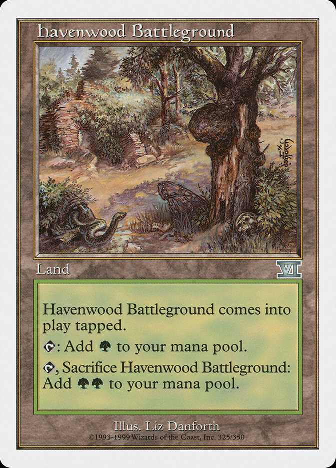 Havenwood Battleground [Classic Sixth Edition] | Anubis Games and Hobby