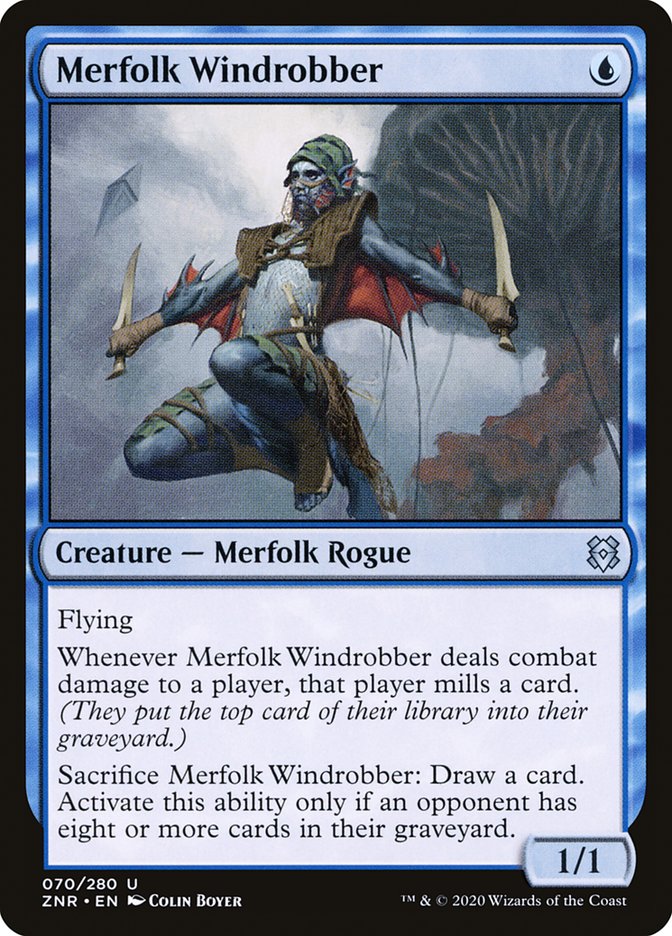 Merfolk Windrobber [Zendikar Rising] | Anubis Games and Hobby