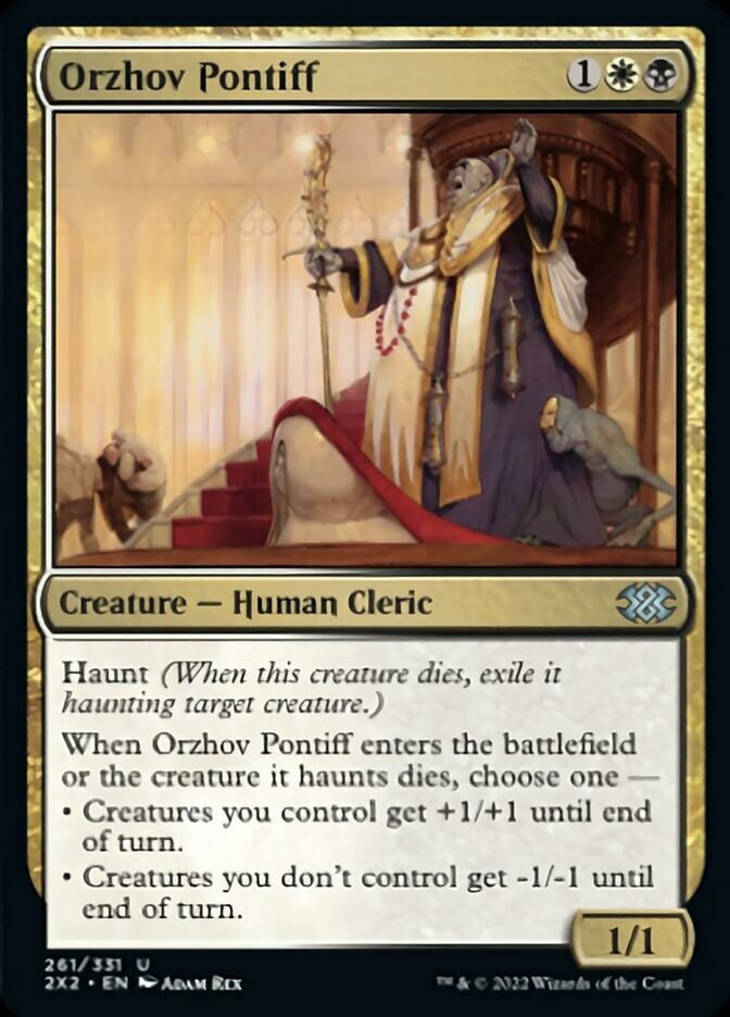 Orzhov Pontiff [Double Masters 2022] | Anubis Games and Hobby