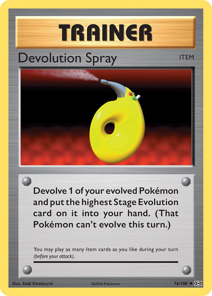 Devolution Spray (76/108) [XY: Evolutions] | Anubis Games and Hobby