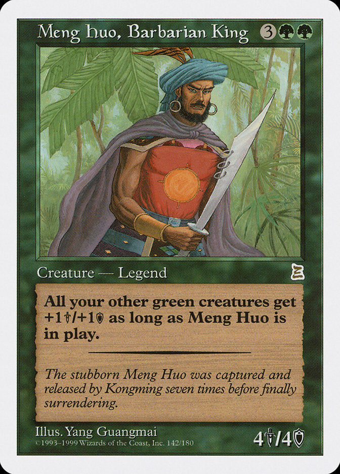 Meng Huo, Barbarian King [Portal Three Kingdoms] | Anubis Games and Hobby