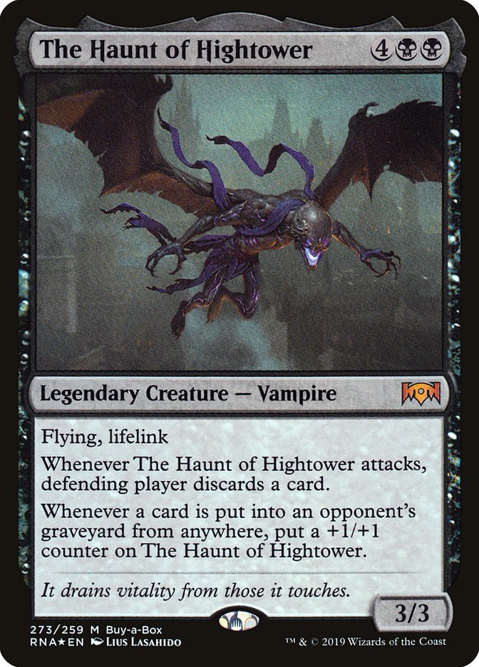 The Haunt of Hightower (Buy-A-Box) [Ravnica Allegiance] | Anubis Games and Hobby