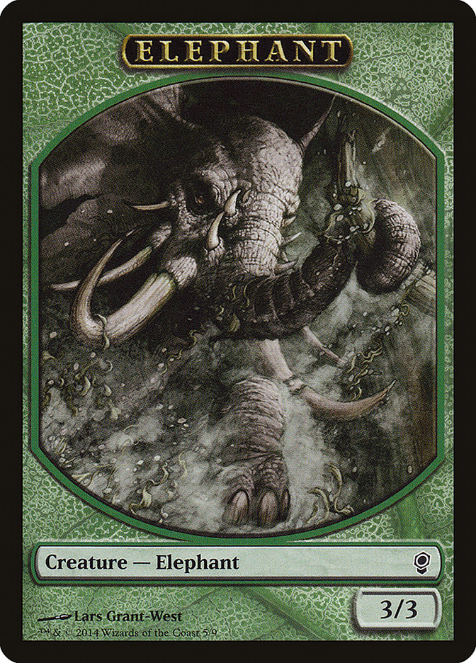 Elephant Token [Conspiracy Tokens] | Anubis Games and Hobby