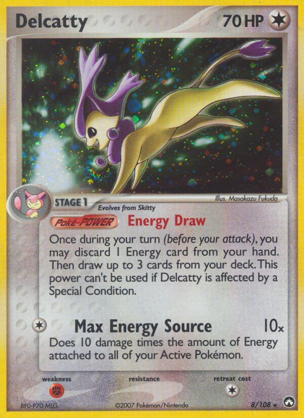 Delcatty (8/108) (Theme Deck Exclusive) [EX: Power Keepers] | Anubis Games and Hobby