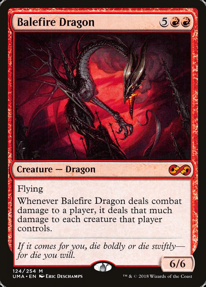 Balefire Dragon [Ultimate Masters] | Anubis Games and Hobby