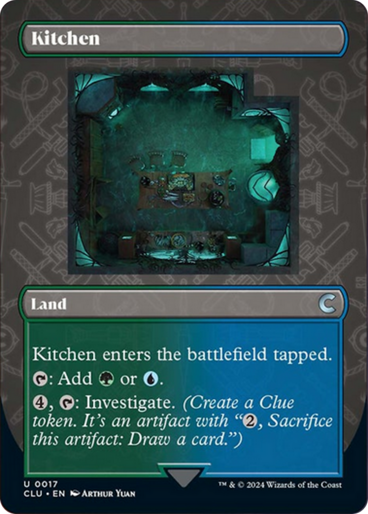 Kitchen (Borderless) [Ravnica: Clue Edition] | Anubis Games and Hobby