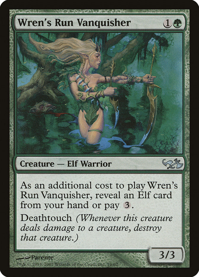 Wren's Run Vanquisher [Duel Decks: Elves vs. Goblins] | Anubis Games and Hobby