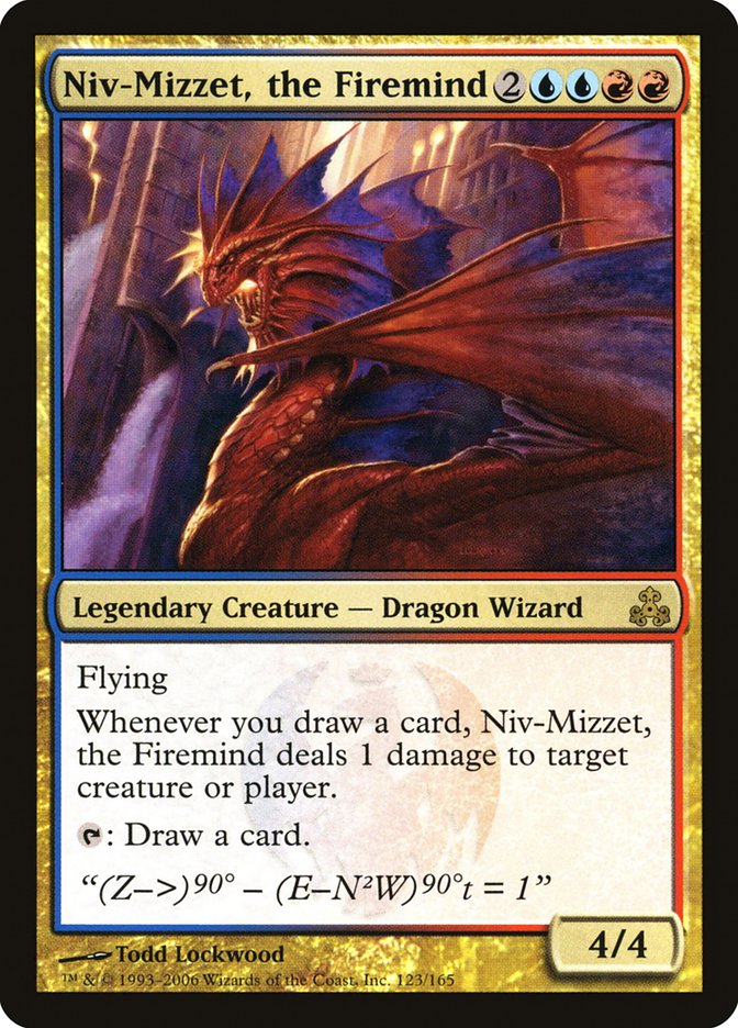 Niv-Mizzet, the Firemind [Guildpact] | Anubis Games and Hobby