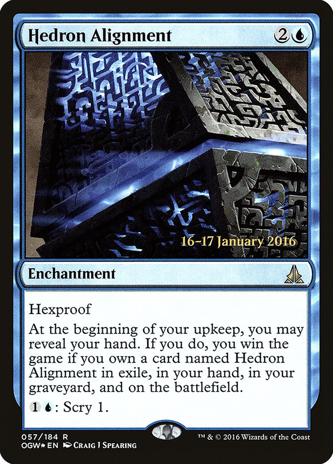 Hedron Alignment [Oath of the Gatewatch Prerelease Promos] | Anubis Games and Hobby