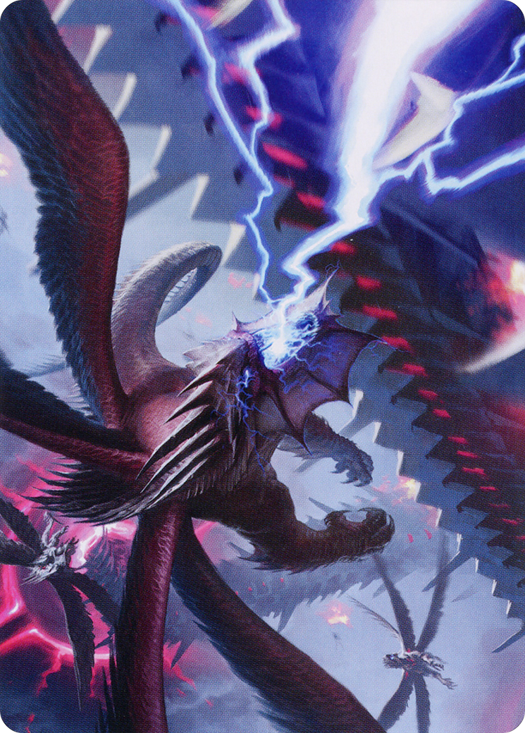 Defiant Thundermaw Art Card [March of the Machine Art Series] | Anubis Games and Hobby
