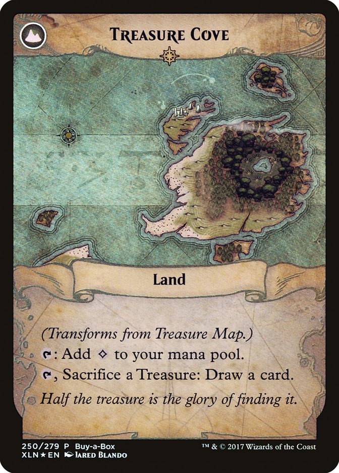 Treasure Map // Treasure Cove (Buy-A-Box) [Ixalan Treasure Chest] | Anubis Games and Hobby