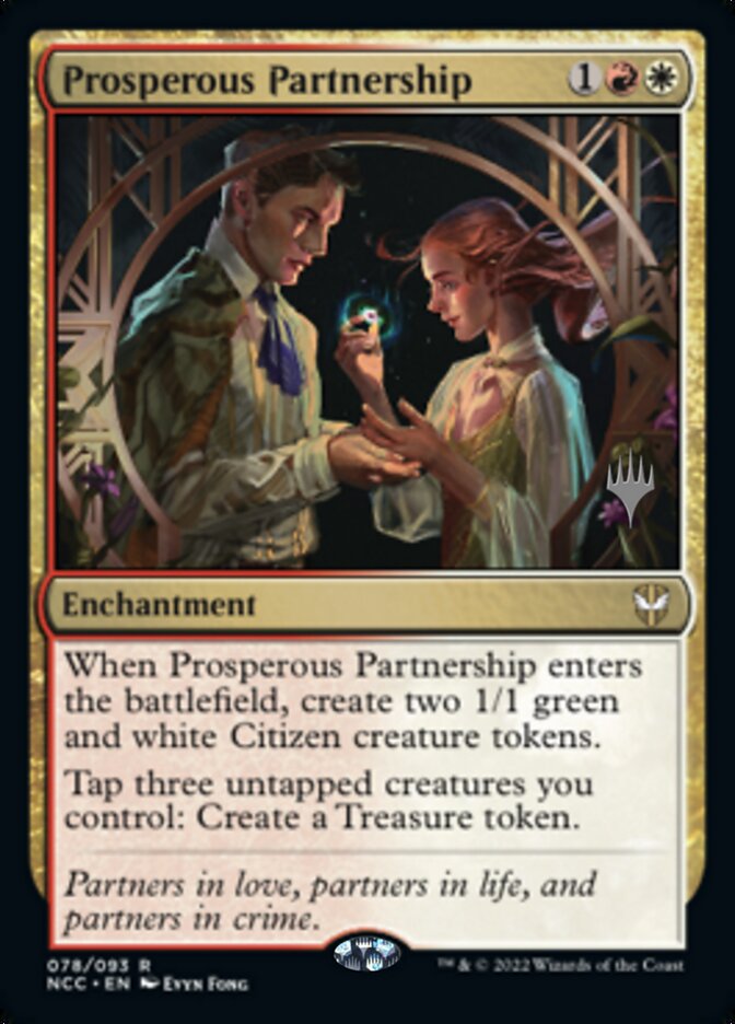 Prosperous Partnership (Promo Pack) [Streets of New Capenna Commander Promos] | Anubis Games and Hobby