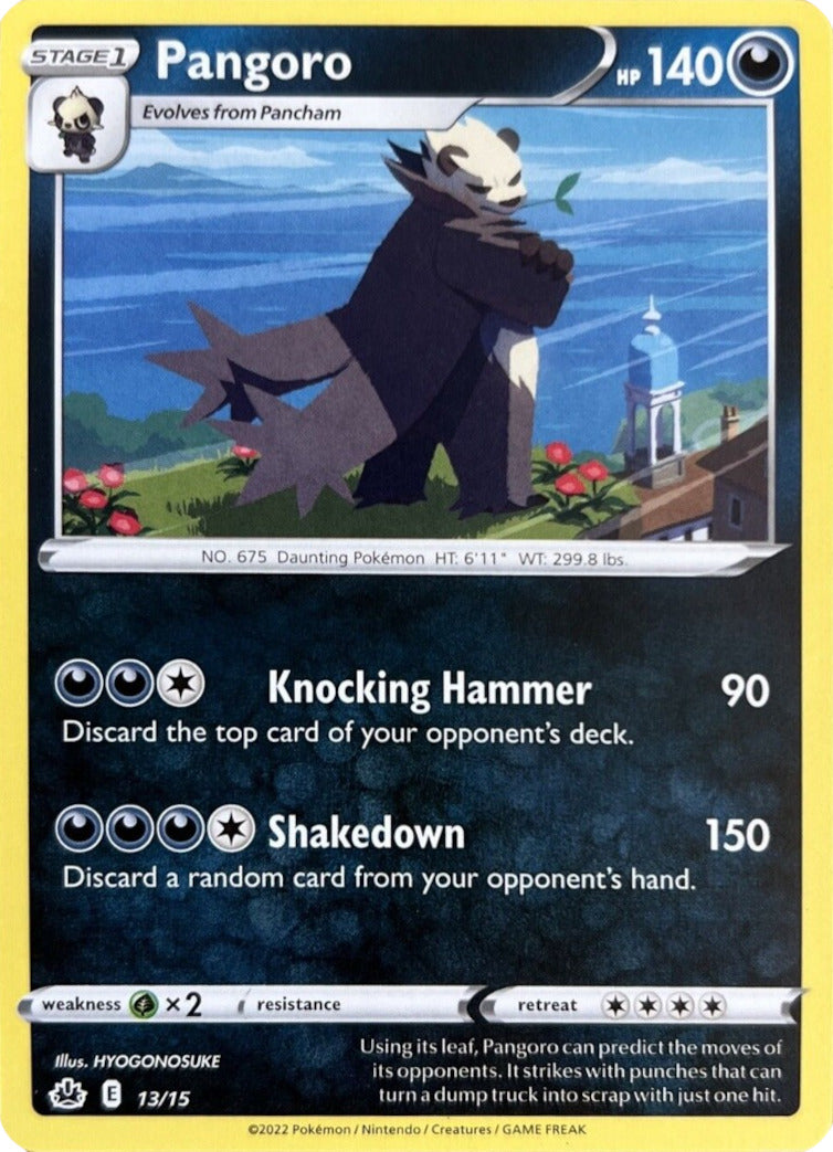 Pangoro (13/15) [McDonald's Promos: Match Battle] | Anubis Games and Hobby