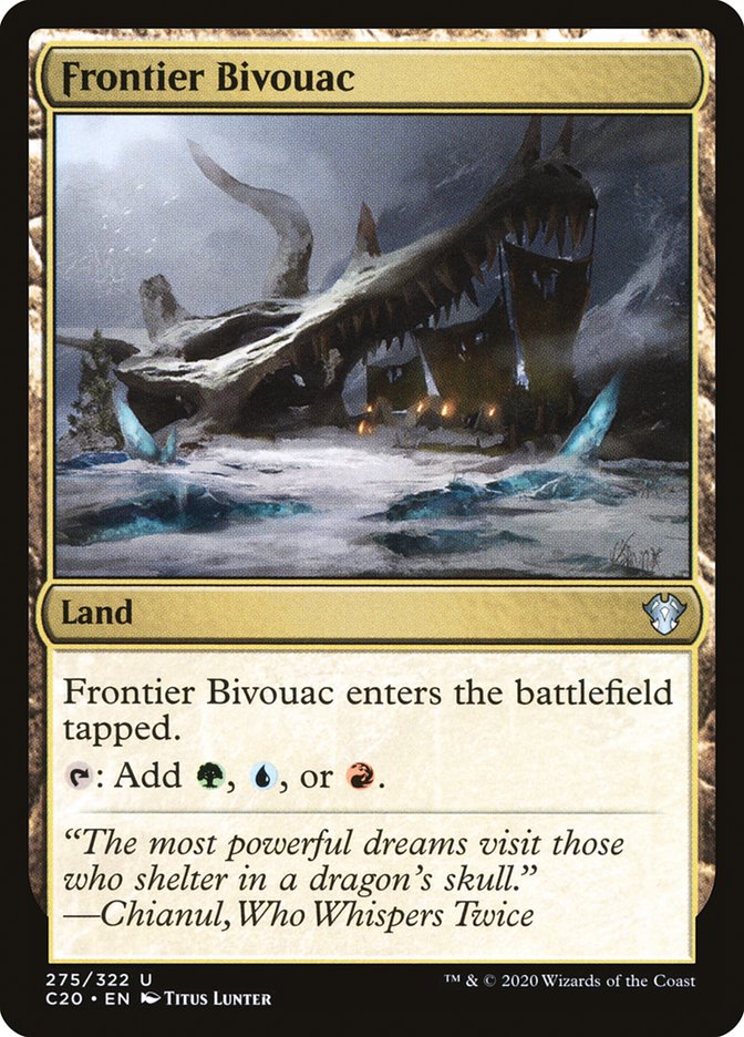 Frontier Bivouac [Commander 2020] | Anubis Games and Hobby