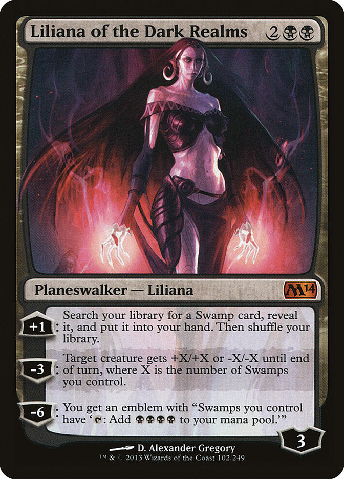 Liliana of the Dark Realms [Magic 2014] | Anubis Games and Hobby