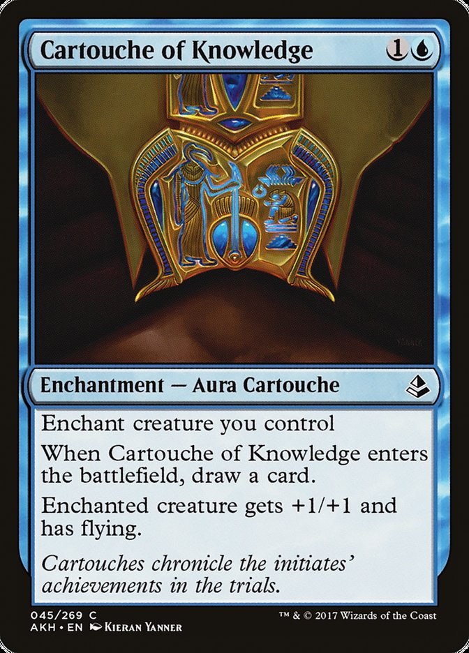 Cartouche of Knowledge [Amonkhet] | Anubis Games and Hobby