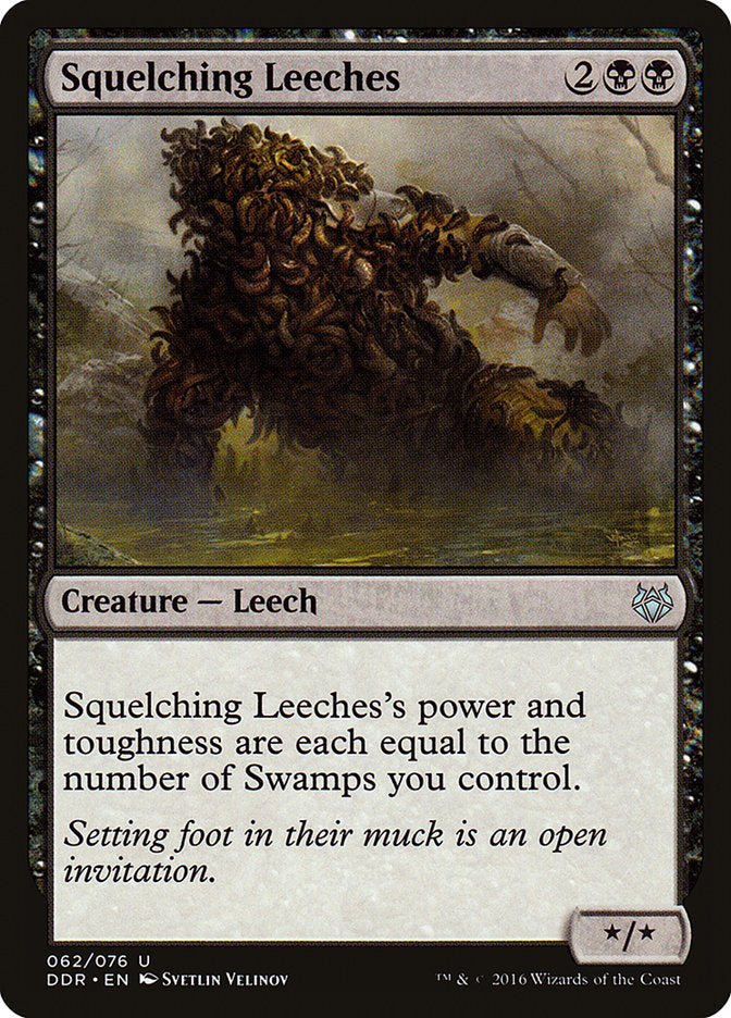 Squelching Leeches [Duel Decks: Nissa vs. Ob Nixilis] | Anubis Games and Hobby