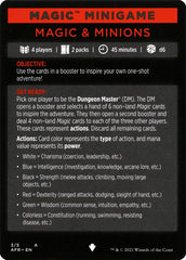 Magic & Minions (Magic Minigame) [Dungeons & Dragons: Adventures in the Forgotten Realms Minigame] | Anubis Games and Hobby