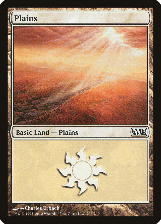 Plains (233) [Magic 2013] | Anubis Games and Hobby