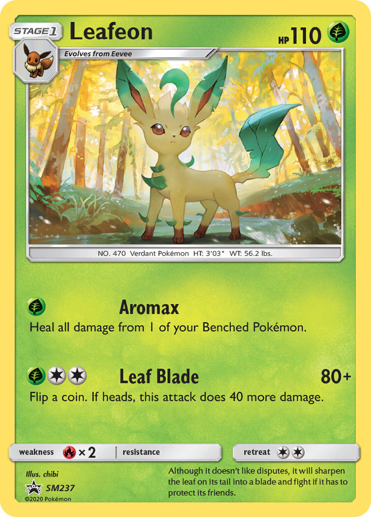 Leafeon (SM237) [Sun & Moon: Black Star Promos] | Anubis Games and Hobby