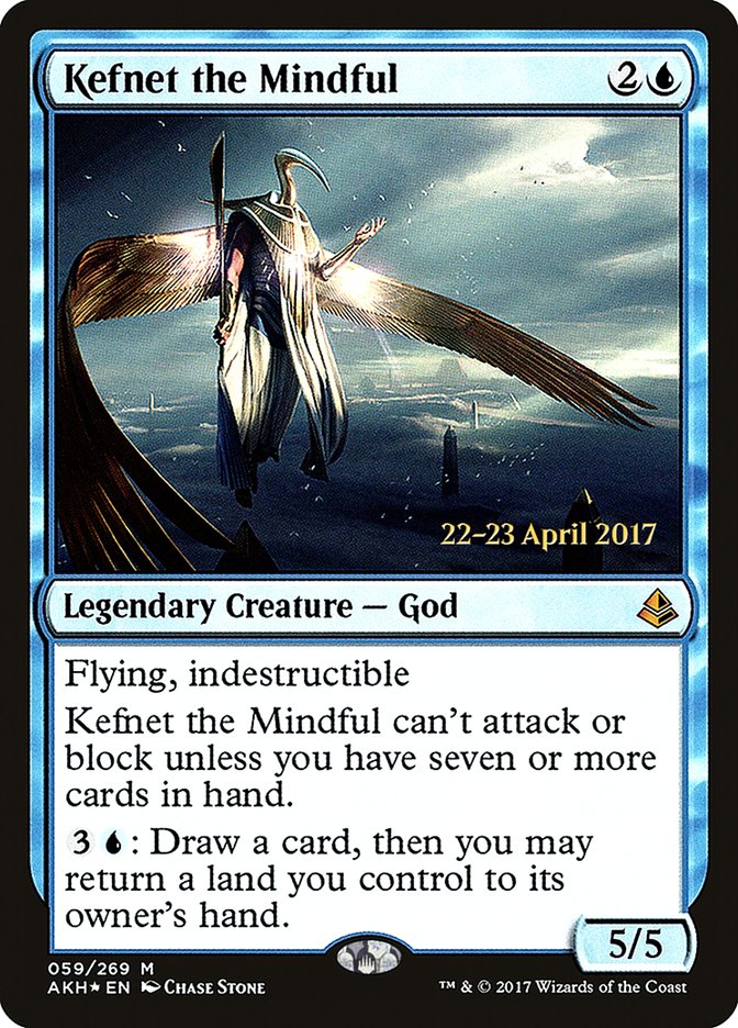 Kefnet the Mindful [Amonkhet Prerelease Promos] | Anubis Games and Hobby