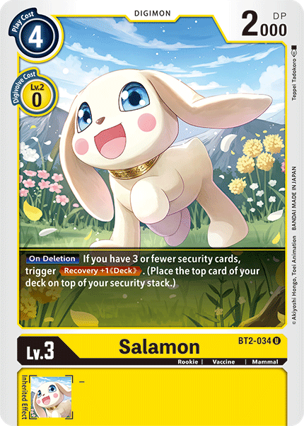 Salamon [BT2-034] [Release Special Booster Ver.1.5] | Anubis Games and Hobby